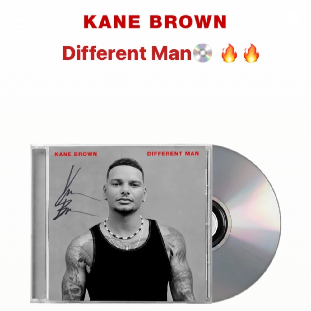 Kane Brown Signed “Different Man” Limited Edition CD!